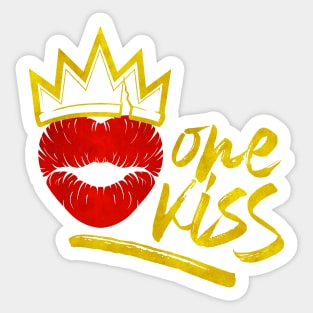 One Kiss Sticker
